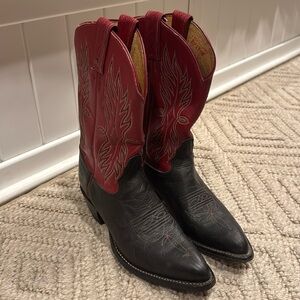 VINTAGE! 1992 Tony Lama Leather Western Boot